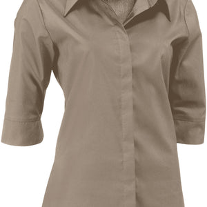 bluzka damska Fiore rękaw 3/4; Kleidergröße 36; taupe