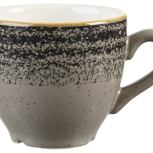 Espresso Tasse Studio Prints Charcoal Black; 100ml, 6.5x5.5 cm (ØxW); czarny; okrągły; 12 sztuka / opakowanie