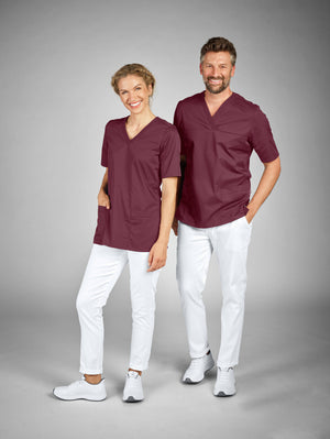 Herrenkasack Calva; Kleidergröße XL; ciemny czerwony