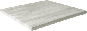 blat Topalit kwadratowy; 60x60 cm (DxS); biały vintage; kwadrat