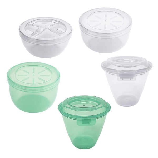 Muster-Set Mehrwegbecher Eco-Takeout; wielokolorowy