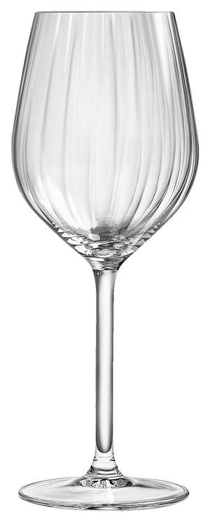 Weißweinglas Adora mit Rillen; 390 ml