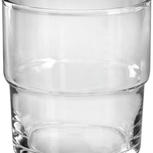 Universalglas Hill stapelbar; 200ml, 6.4x9.3 cm (ØxW); transparentny; 6 sztuka / opakowanie