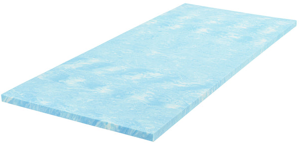 topper piankowy aqua soft Aquara; 200x200x7 cm (SxDxW); biały