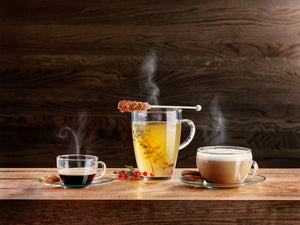 szklanka do herbaty Nini; 460ml, 8.6x12 cm (ØxW); transparentny; 6 sztuka / opakowanie