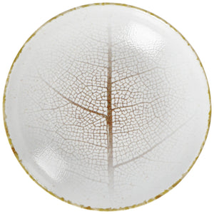 Teller tief Pianta; 700ml, 21.5x5 cm (ØxW); biały/brązowy; okrągły; 6 sztuka / opakowanie
