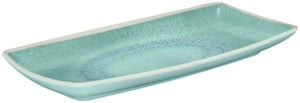 Platte Torto; 29.4x14.3x2.7 cm (DxSxW); turkusowy/niebieski; prostokątny; 6 sztuka / opakowanie
