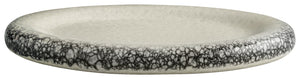 Platte  Nagoya oval; 25x17x3 cm (DxSxW); biały/szary; 4 sztuka / opakowanie