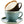 filiżanka do kawy Glaze; 200ml, 8.9x6.5 cm (ØxW); niebieski; 6 sztuka / opakowanie