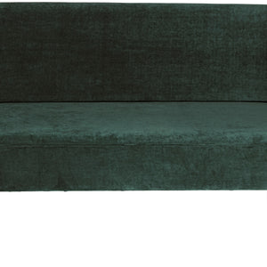 sofa 3-osobowa Lasse aksamit; 155x60x82 cm (SxGxW); jodła zielona