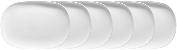 półmisek do serwowania Ashley; 34x24 cm (DxS); biały; prostokątny; 6 sztuka / opakowanie