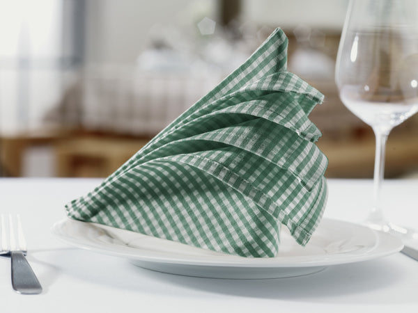 serwetka La Villa; 50x50 cm (SxD); zielony; 6 sztuka / opakowanie