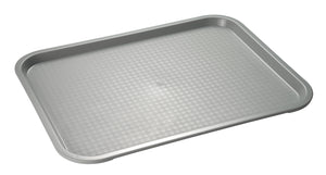 taca do fast foodu; 41x31x2.5 cm (DxSxW); szary; prostokątny