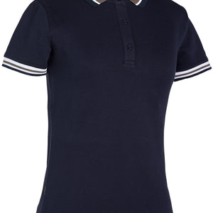 koszulka polo damska Cato Line; Kleidergröße XL; granat