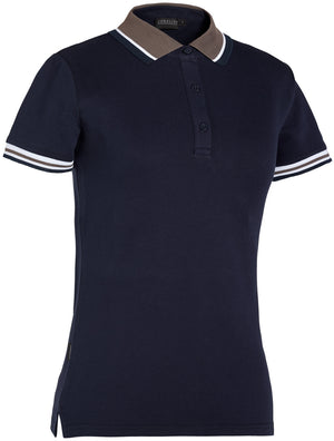 koszulka polo damska Cato Line; Kleidergröße XL; granat