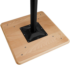 blat Duneo kwadratowy; 75x75x2.5 cm (DxSxW); antracyt; kwadrat