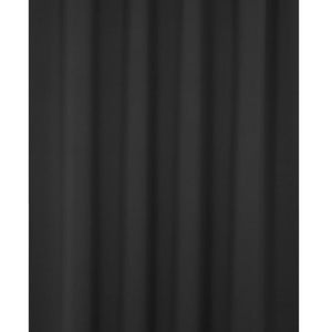 Blickdichter Vorhang Opal; 132x225 cm (SxW); antracyt