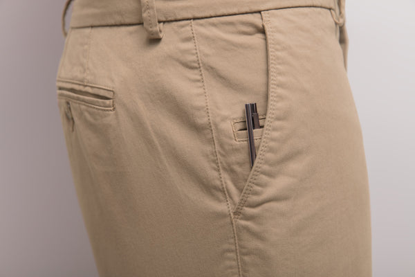 spodnie damskie Chino; Kleidergröße 38; beżowy