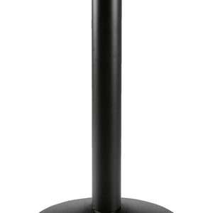 podstawa Rondo; 55x72 cm (ØxW); czarny; okrągły