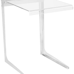 osłona Bradano mała; 37x52.5x41.6 cm (SxWxG); srebro/transparentny