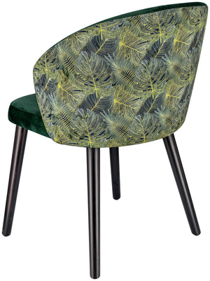 Meterware Floral; 140 cm (S); zielony