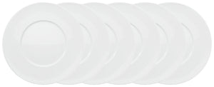talerz płaski Noon; 27 cm (Ø); biały; okrągły; 6 sztuka / opakowanie