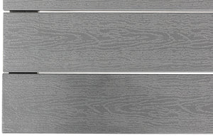 Outdoor-Bank Lamero 3-Sitzer; 140x28.5x43.5 cm (SxGxW); siedzisko antracyt