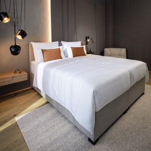 Bettbezug Padaro Hotelverschluss; 155x220 cm (SxD); biały