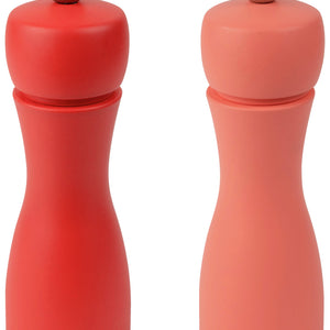 Salz- und Pfeffermühlen-Set Tahiti; 15 cm (W); morela/czerwony