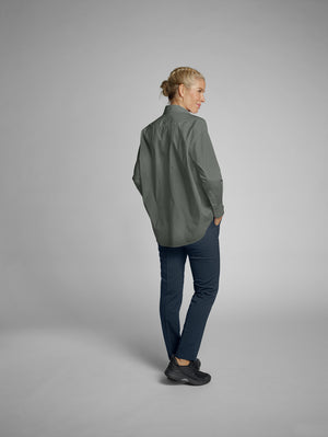 Bluse Langarm Beatris Comfort Fit; Kleidergröße S; ciemny szary