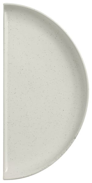 półtalerz płaski Ossori; 27.5x13.5 cm (DxS); beżowy; półokrągły; 4 sztuka / opakowanie