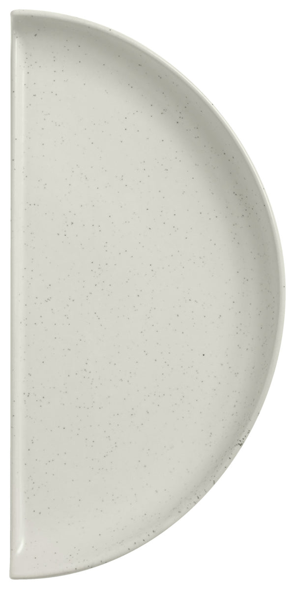 półtalerz płaski Ossori; 27.5x13.5 cm (DxS); beżowy; półokrągły; 4 sztuka / opakowanie