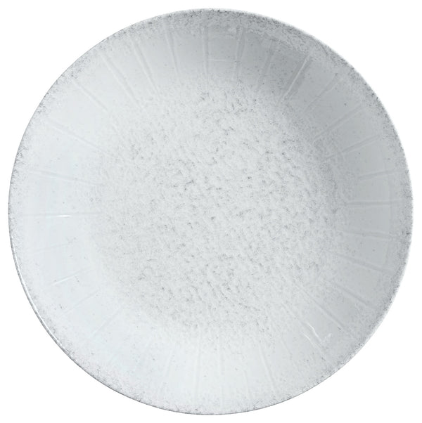  22 cm (Ø); biały/szary; okrągły; 6 sztuka / opakowanie