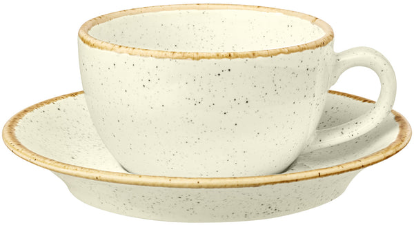 filiżanka do kawy Sidina; 200ml, 9.5x5.5 cm (ØxW); beżowy; okrągły; 6 sztuka / opakowanie