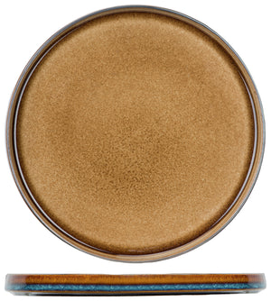 talerz płytki Quintana; 27.5 cm (Ø); bursztyn; okrągły; 4 sztuka / opakowanie