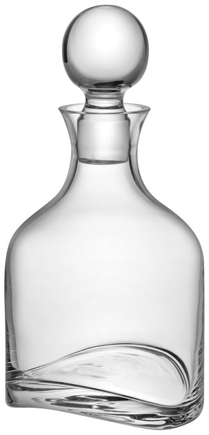 karafka do whisky Arch; 1000ml, 13x19.5 cm (ØxW); transparentny; okrągły