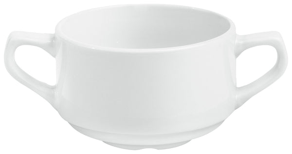 bulionówka Rondon; 280ml, 9.5x6.2 cm (ØxW); biały; okrągły; 6 sztuka / opakowanie