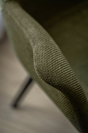 Fußhocker Limea; 56x47x43 cm (SxGxW); siedzisko oliwka