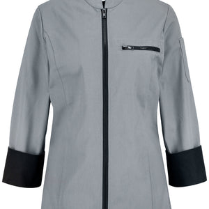 bluza kucharska damska Lorenzo; Kleidergröße 44; szary