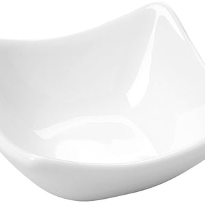 mini miseczki  Saxo; 50ml, 7.5x7.5x3.5 cm (DxSxW); biały; kwadrat; 12 sztuka / opakowanie