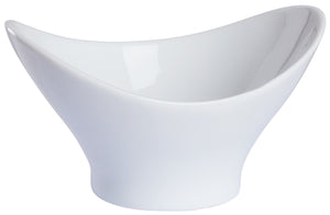 mini porcelana Vis opak. 50 sztuk; 70ml, 10.1x8x5.8 cm (DxSxW); biały; 50 sztuka / opakowanie
