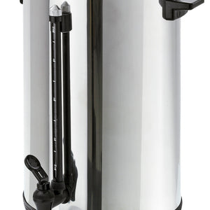 warnik do wody; 10000ml, 50.5x20.5 cm (WxØ); srebro