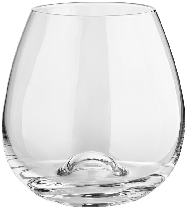szklanka Amy; 440ml, 6.2x9.4 cm (ØxW); transparentny; 6 sztuka / opakowanie