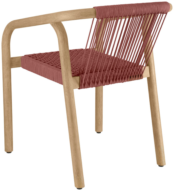 Outdoor-Stuhl Kando; 58x58x75 cm (SxGxW); siedzisko terakota