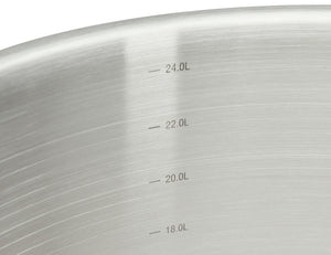Gemüsetopf Prim Appety; 32 cm (Ø); srebro