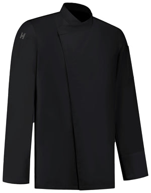 Herrenkochjacke Arnoux; Kleidergröße XS; czarny