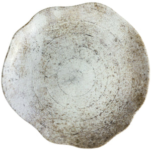talerz płaski Gironia organiczny kształt; 28 cm (Ø); taupe; organiczny; 6 sztuka / opakowanie