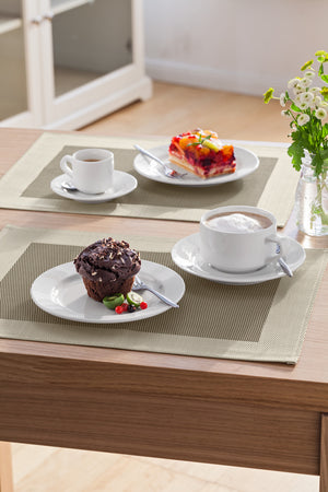 talerz płaski Base 60-teilig; 21 cm (Ø); biały; okrągły; 60 sztuka / opakowanie