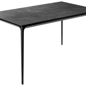 Outdoor-Tisch Linero rechteckig; 138x80x72 cm (DxSxW); Platte beton