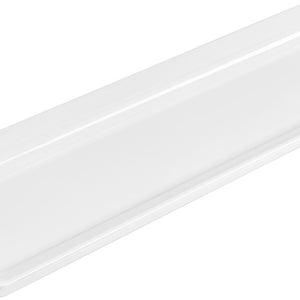 płyta prezentacyjna Melamin GN 2/4; Größe GN 2/4, 53x16.2x3 cm (DxSxG); biały